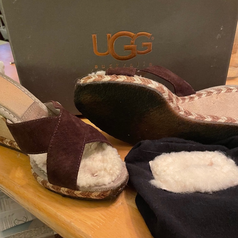 UGG Margot Wedge Sandals